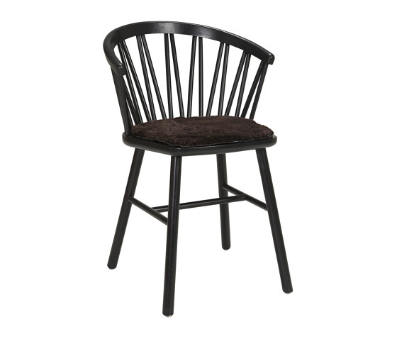 ZigZag armchair ash black | Chairs | Hans K