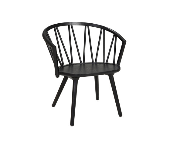 ZigZag lounge chair ash black | Chairs | Hans K
