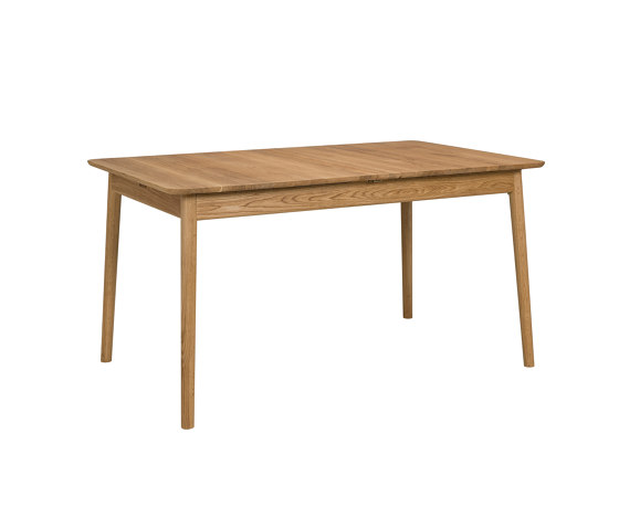 ZigZag table rect bf 140(53)x90cm oak oiled | Dining tables | Hans K