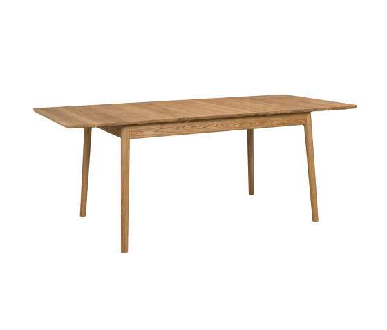 ZigZag table rect bf 140(53)x90cm oak oiled | Dining tables | Hans K