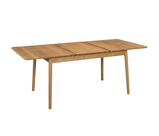 ZigZag table rect bf 140(53)x90cm oak oiled | Tables de repas | Hans K