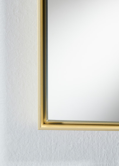 Lucka Gold Rectangle | Specchi | Deknudt Mirrors