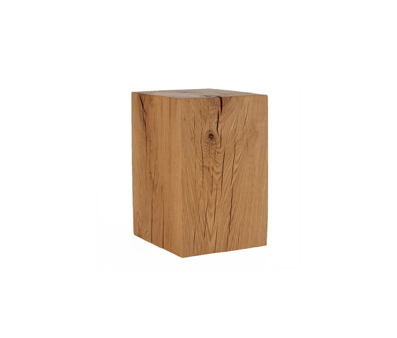 Putnam Oak Cube Table | Side tables | Pfeifer Studio