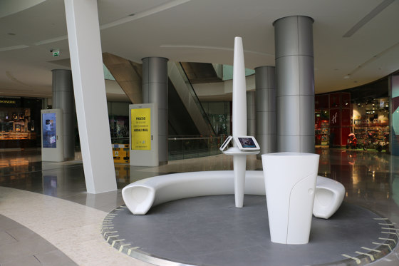 Avonite® | Interior Abdali Mall | Bancs | Rosskopf + Partner