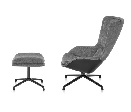 Striad Lounge Chair and Ottoman | Armchairs | Herman Miller