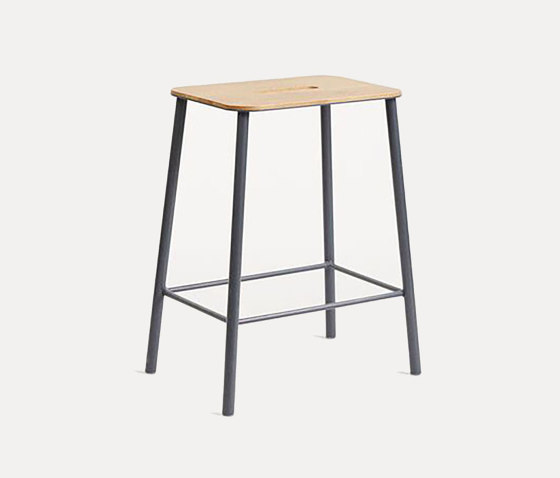 Adam stool H50 grey | Stools | Frama