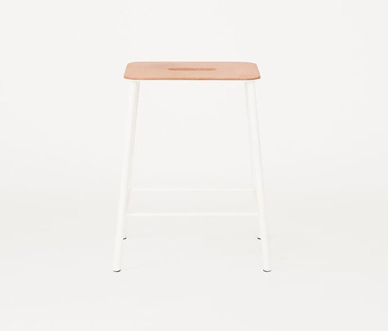 Adam stool H50 matt white | Taburetes | Frama