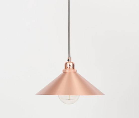 Cone Small Copper incl. E27 pendant | Suspended lights | Frama