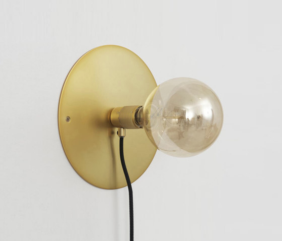 E27 Wall Brass medium | Lámparas de pared | Frama