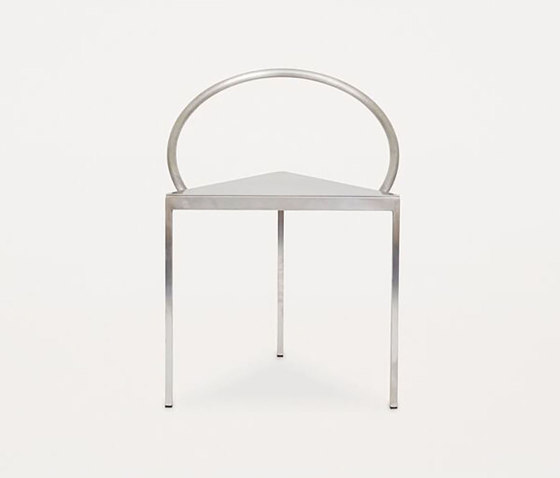Triangolo Chair Stainless Steel | Stühle | Frama