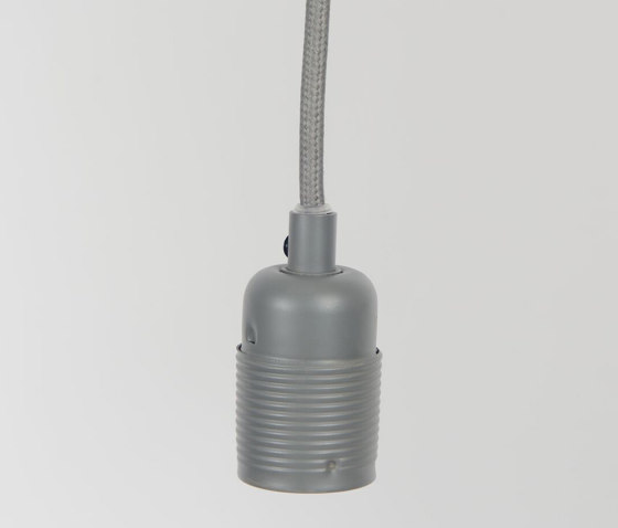 E27 pendant Grey / Grey Cable | Lampade sospensione | Frama