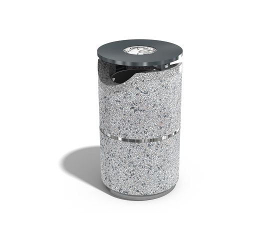 Concrete Litter Bin 127 | Poubelle / Corbeille à papier | ETE