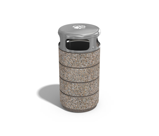 Concrete Litter Bin 128 | Poubelle / Corbeille à papier | ETE
