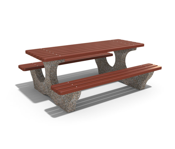 Concrete Picnic Table 108 | Tisch-Sitz-Kombinationen | ETE