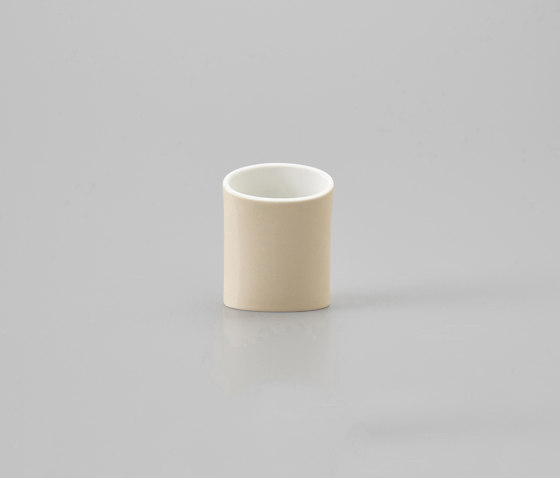 Naname Vase D - Ocra | Vases | HANDS ON DESIGN