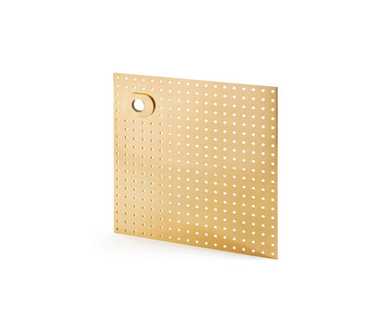 Stardust Perforated square Plate | Handle backplates | Vervloet