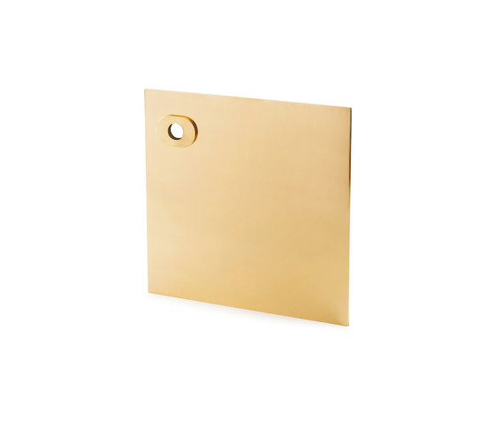 Stardust Smooth square Plate | Handle backplates | Vervloet
