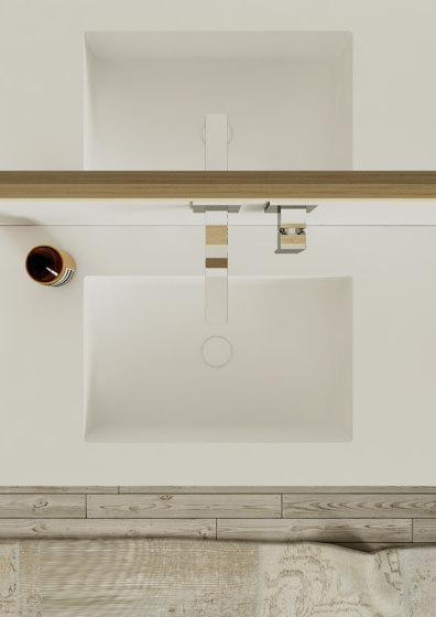 Colonna Sospesa 1 Anta Sinistra/2 Racks | Mobili lavabo | Idi Studio