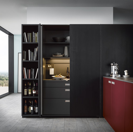 NX 620 Fir black brushed | Fitted kitchens | next125
