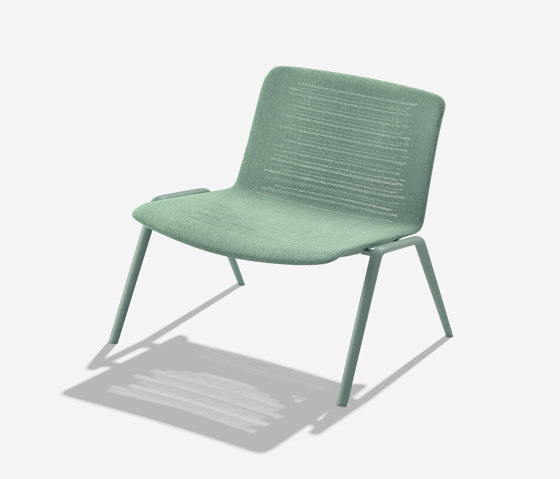 Zebra Knit lounge armchair | Armchairs | Fast