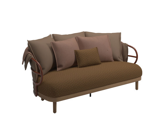 Dune Two-Seater Sofa Brick | Divani | Gloster Furniture GmbH