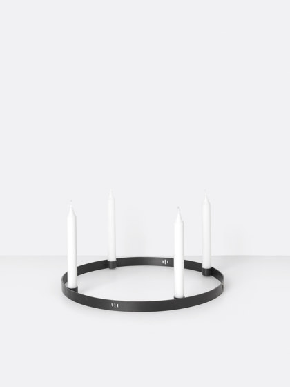 Candle Holder Circle - Large | Bougeoirs | ferm LIVING