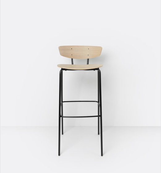 Herman Bar Chair High Oak | Bar stools | ferm LIVING