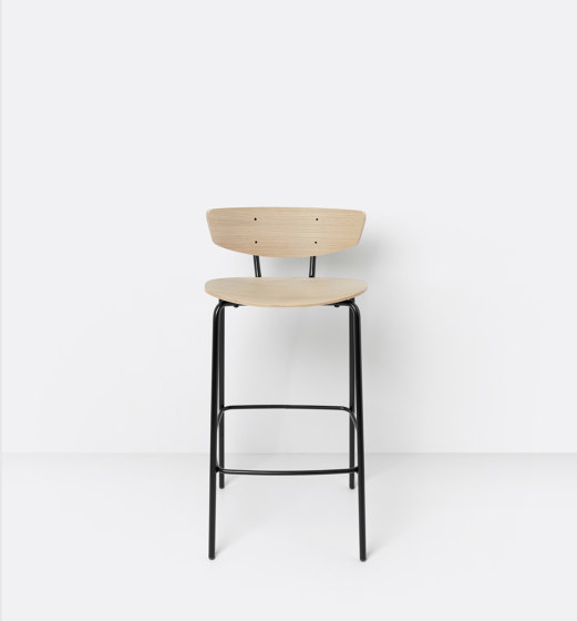 Herman Bar Chair Low Oak | Bar stools | ferm LIVING