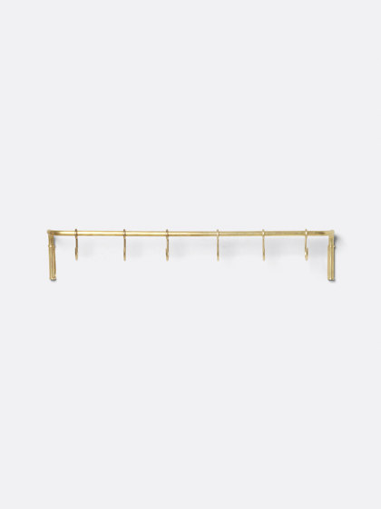 Kitchen Rod - Brass | Barre attaccapanni | ferm LIVING