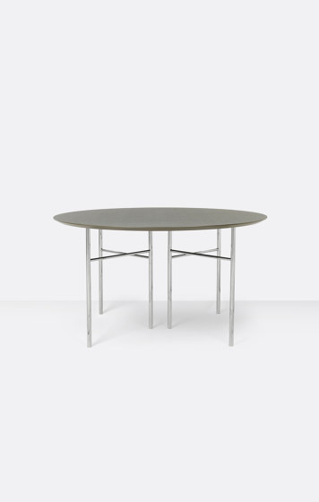 Mingle Round Table Top - Ø: 130cm | Dining tables | ferm LIVING