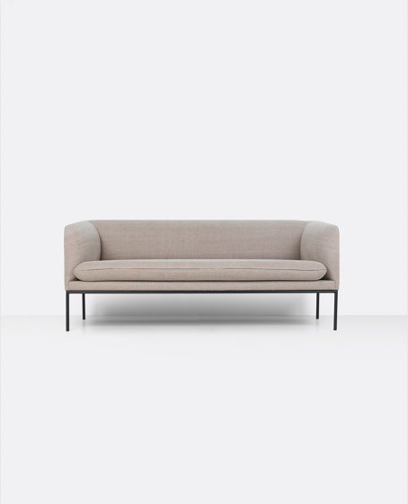 Turn 3-Seater Cotton Linen - Natural | Sofas | ferm LIVING