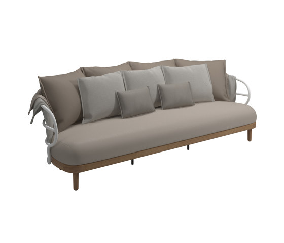 Dune 3 Seater Sofa White | Sofas | Gloster Furniture GmbH