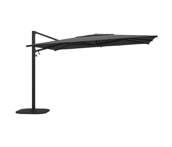 Halo Large Square Cantilever Parasol Meteor | Sonnenschirme | Gloster Furniture GmbH
