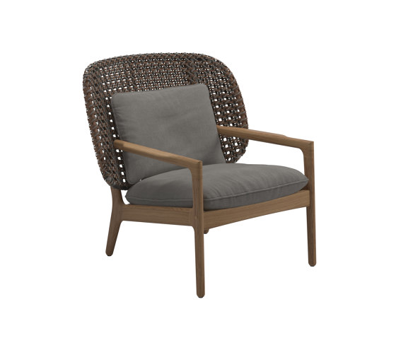 Kay Low Back Lounge Chair Brindle | Sessel | Gloster Furniture GmbH
