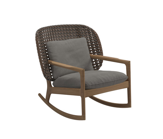 Kay Low Back Rocking Chair Brindle | Sessel | Gloster Furniture GmbH