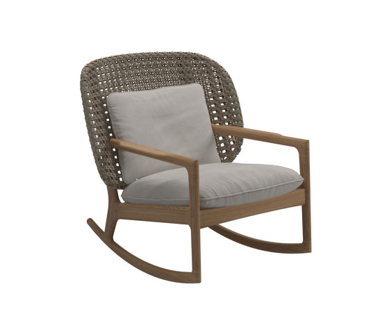 Kay Low Back Rocking Chair Harvest | Armchairs | Gloster Furniture GmbH
