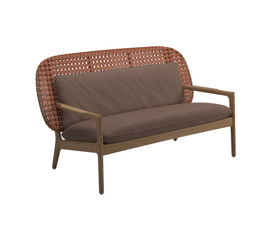 Kay Low Back Sofa Copper | Divani | Gloster Furniture GmbH