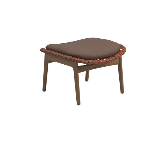 Kay Ottoman Copper | Hocker | Gloster Furniture GmbH
