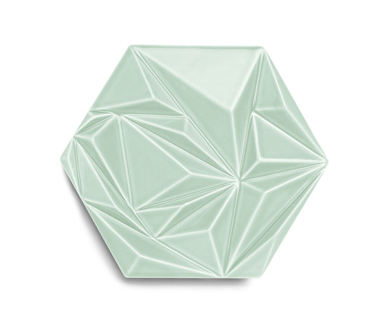 Prisma Tile Mint Glossy | Ceramic tiles | Mambo Unlimited Ideas