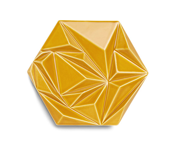 Prisma Tile Yellow | Baldosas de cerámica | Mambo Unlimited Ideas