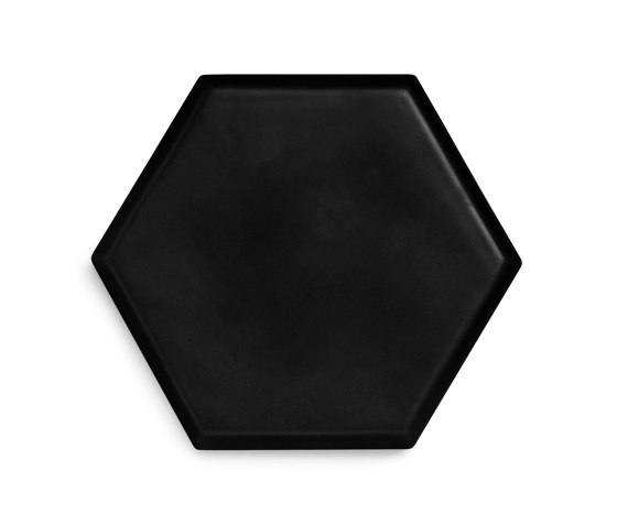 Floral Flat Black Matte | Ceramic tiles | Mambo Unlimited Ideas