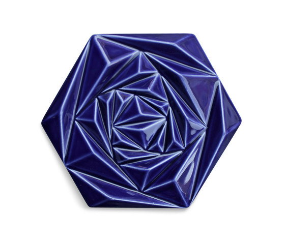 Floral Full Cobalt | Ceramic tiles | Mambo Unlimited Ideas