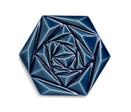 Floral Full Deep Blue | Piastrelle ceramica | Mambo Unlimited Ideas
