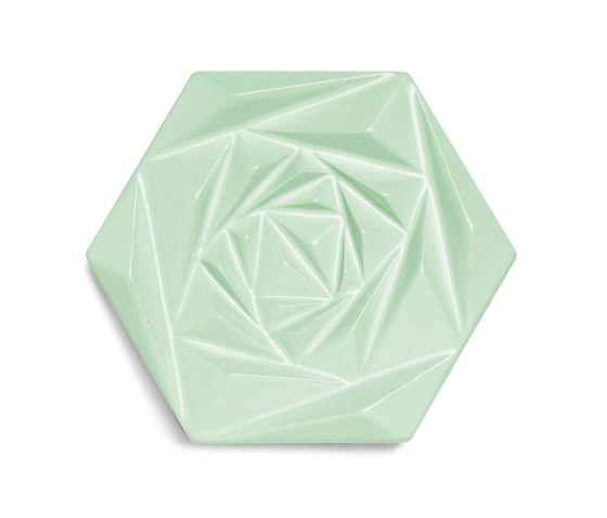 Floral Full Mint Matte | Baldosas de cerámica | Mambo Unlimited Ideas