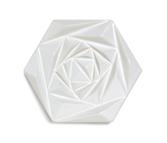 Floral Full White Matte | Baldosas de cerámica | Mambo Unlimited Ideas