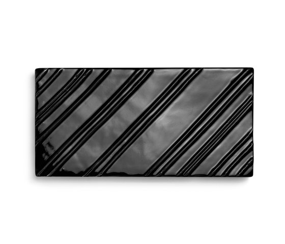 Stripes Black | Piastrelle ceramica | Mambo Unlimited Ideas