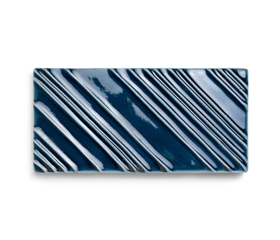 Stripes Deep Blue | Ceramic tiles | Mambo Unlimited Ideas
