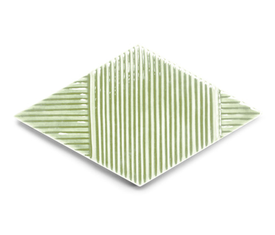 Tua Stripes Lime | Baldosas de cerámica | Mambo Unlimited Ideas