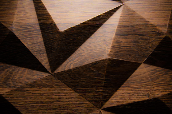 Big Diamond Oak smoked | Placages bois | VD Holz in Form