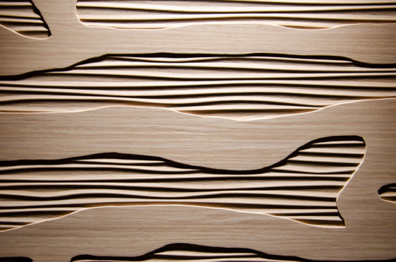 Python Fineline Light Oak | Chapas de madera | VD Holz in Form